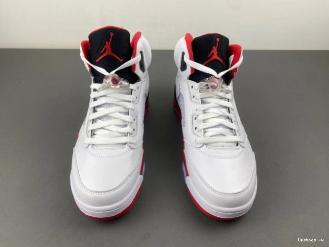 Red Jordan Tongue 5 Retro (2025) Black Fire 0311